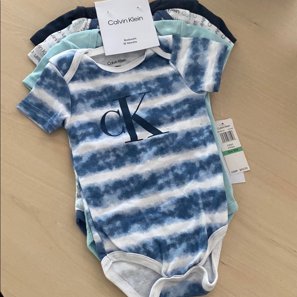 Baby boys Calvin Klein bodysuits